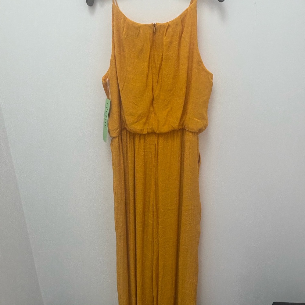Tacera Mustard Jumpsuit